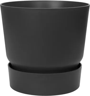 Elho Greenville bloempot 18 cm living black