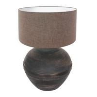 Steinhauer Chique schemerlampLyons B met taupe linnen kap - 3472ZW