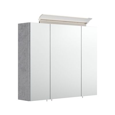 Spiegelkast Aron Beton 75 cm