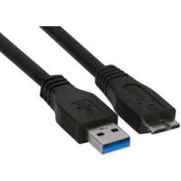 InLine 35410 USB-kabel 1 m USB A Micro-USB B Zwart - thumbnail