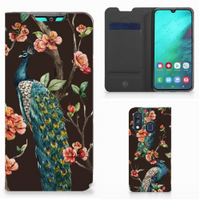 Samsung Galaxy A40 Hoesje maken Pauw met Bloemen - thumbnail