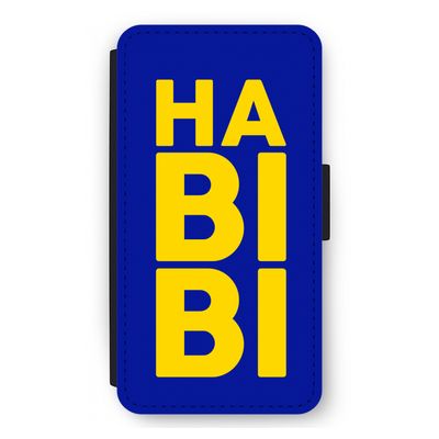 Habibi Blue: iPhone 12 mini Flip Hoesje
