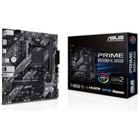 Moederbord - ASUS - PRIME B550M-K ARGB - Socket AM4 - DDR4 - Micro ATX