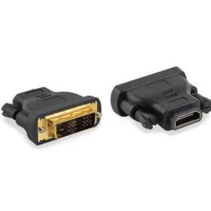 ACT DVI-D naar HDMI verloopadapter, 1x DVI-D male, 1x HDMI A female