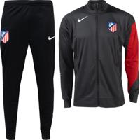 Nike Atletico Madrid Strike Trainingspak Full-Zip 2025-2026 Grijs Zwart Rood Wit Nike Atletico Madrid Strike Trainingspak Full-Zip 2025-2026 Grijs Zwart Rood Wit
