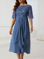 Plain Regular Fit Casual Dress - thumbnail