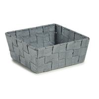 Mand Kipit A3-6929A9 Grijs Stof Vlechten 18 x 8 x 21 cm