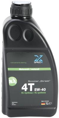 SPEC-X motorolie "scooter 4t street" motor oil 4t 5w-40 1l scooter SPEC-X motorolie "scooter 4t street" motor oil 4t 5w-40 1l scooter