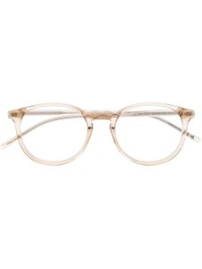 Saint Laurent Eyewear lunettes de vue à monture ronde - Tons neutres