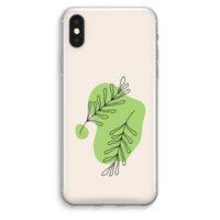 Beleaf in you: iPhone XS Max Transparant Hoesje