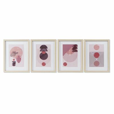 Schilderij DKD Home Decor Abstract (35 x 2 x 45 cm) (4 Stuks)