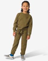 HEMA Kinderkledingset trui en broek regular fit olijf (olijf)
