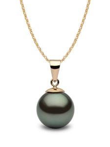 Yoko London collier Classic 9 mm en or 18ct à perle de Tahiti