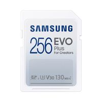 Samsung 256GB Evo Plus SDXC V30 U3 UHS-I geheugenkaart