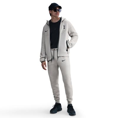 Nike Tottenham Hotspur Tech Fleece Vest 2025-2026 Lichtgrijs Blauw