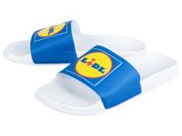 Lidl heren badslippers (Wit, 41)