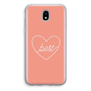 Best heart: Samsung Galaxy J5 (2017) Transparant Hoesje