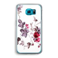Mooie bloemen: Samsung Galaxy S6 Transparant Hoesje