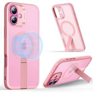 iPhone 16 Boost Flickstand Case (HaloLock) Frosted Pink