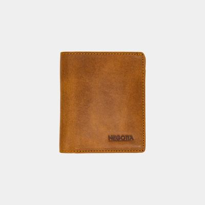 NEGOTIA Elite Leren Pasjeshouder Mannen Kaarthouder Slim Wallet Bruin