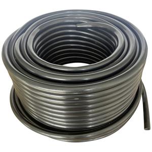 TRU COMPONENTS Persluchtslang TC-12832956 PU6X4 Black Polyurethaan Zwart Binnendiameter: 4 mm 10 bar 100 m