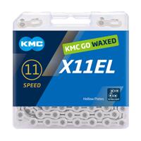 KMC ketting x11el silver 118s waxed KMC ketting x11el silver 118s waxed