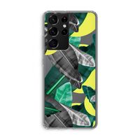 Fantasie jungle: Samsung Galaxy S21 Ultra Transparant Hoesje