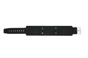 Horlogeband Casio WV-300DE - WV-300LA-1V - IRW-100BJ-1J Onderliggend Leder Zwart 16mm
