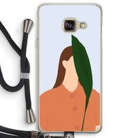Leaf: Samsung Galaxy A3 (2016) Transparant Hoesje met koord
