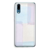 Square pastel: Huawei P20 Transparant Hoesje