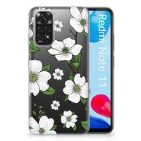 Xiaomi Redmi 10 | Redmi Note 11 4G TPU Case Dogwood Flowers - thumbnail