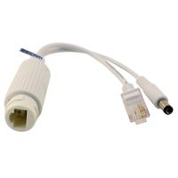 ESCAM POE S2 Data Exchange kabel POE Splitter verbinden met POE switch voor IP-camera's transmissie afstand: 30m(White)