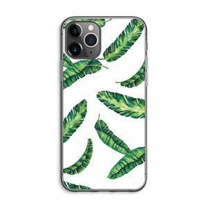 Lange bladeren: iPhone 11 Pro Max Transparant Hoesje
