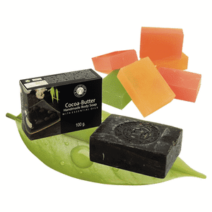 Kruidenzeep cacaoboter met ess. oliën