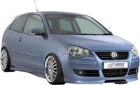 Voorspoiler Volkswagen Polo 9N2 2005-2009 (ABS) RDVVW02