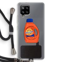 Ultra Sensitive: Samsung Galaxy A42 5G Transparant Hoesje met koord