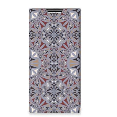 Samsung Galaxy S22 Ultra | Standcase | Flower Tiles