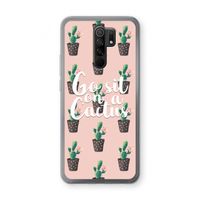 Cactus quote: Xiaomi Redmi 9 Transparant Hoesje