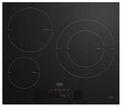 BEKO HII63405MT Inductiekookplaat - 3 Kookplaten - Zwart