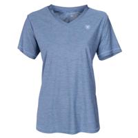 Ariat Dames T-Shirt Laguna Logo Short Sleeve, coastal fjord, Maat: XS