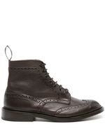 Tricker's bottines Stow en cuir - Marron