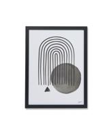 HEMA Fotolijst 30x40cm zwart hout zwart (zwart)