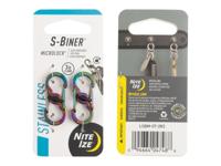 Nite ize S-Biner Microlock 2-Pack Carabine Spectrum
