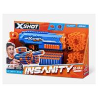 Dart Launcher - ZURU - X-SHOT Manic - Capaciteit voor 47 darts - Bereik van 30 m - Compact en krachtig