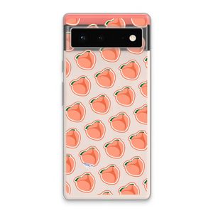 Just peachy: Google Pixel 6 Transparant Hoesje