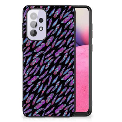 Samsung Galaxy A33 5G Back Case Feathers Color