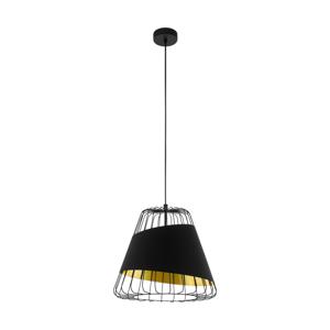 EGLO Austell hangende plafondverlichting Flexibele montage E27 Zwart, Goud