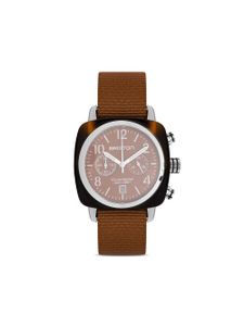 Briston Watches montre Clubmaster Classic 40 mm - Marron