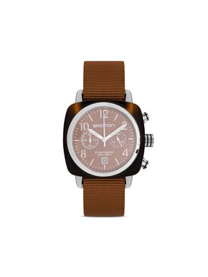 Briston montre Clubmaster Classic 40 mm - Marron