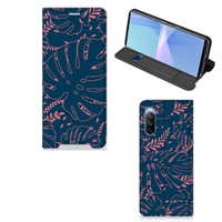 Sony Xperia 10 III Smart Cover Palm Leaves - thumbnail